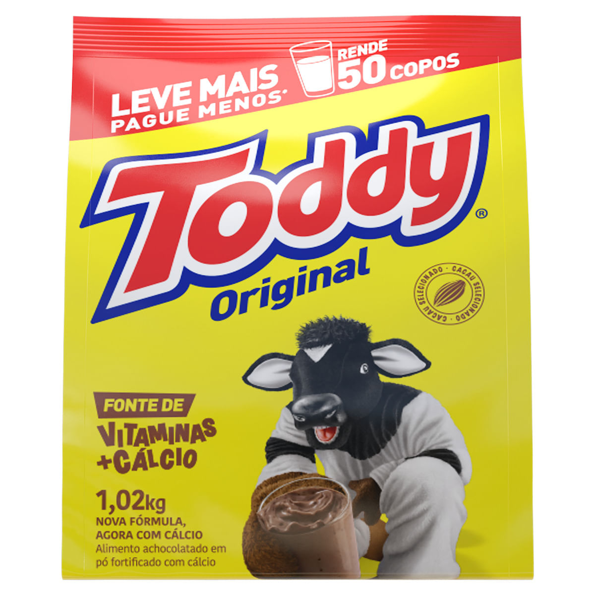 ACHOCOLATADO EM PÓ TODDY SACHÊ 1.02KG