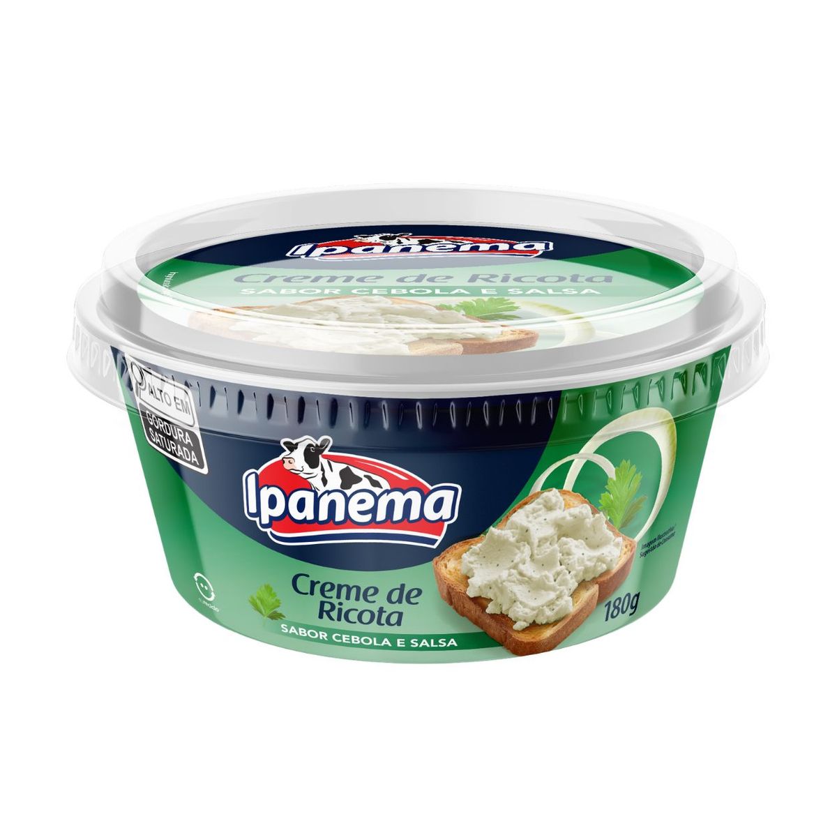 Creme Ricota Ipanema Cebola E Salsa 180g